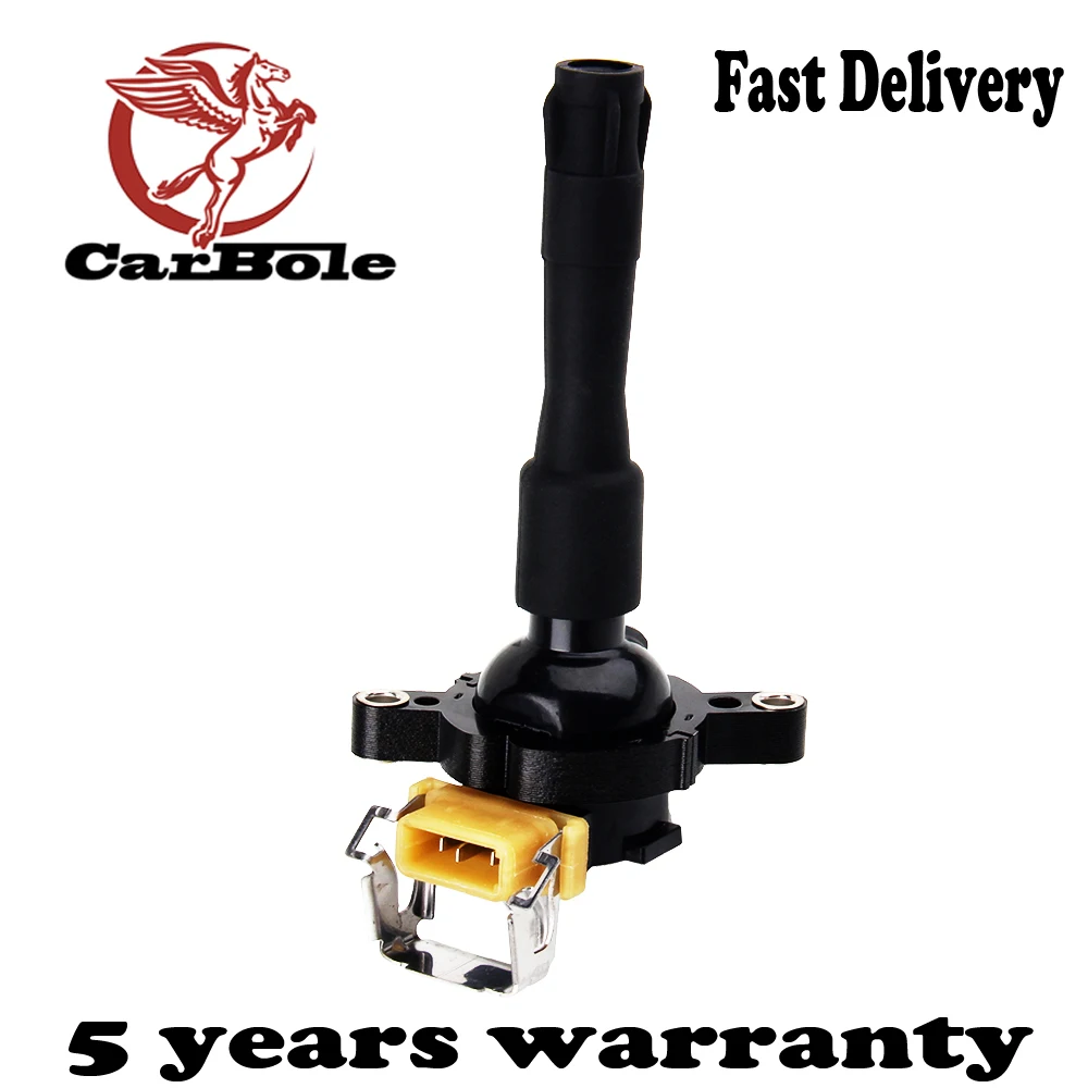 CARBOLE 1 ПК зажигание катушка C1239 UF354 подходит для BMW 1994 2005 различные 12137599219 мкФ 300