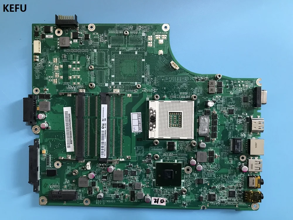 Оригинальная материнская плата KEFU для Acer Aspire 5745 ноутбука 5745G MBPTX06001 MB. Ptx06001 DA0ZR7MB8d0