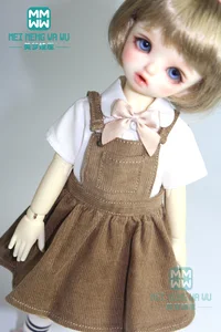 Одежда для куклы, размеры 28-30 см, 16, аксессуары BJD YOSD, модное платье на бретелях, свитшот, рубашка