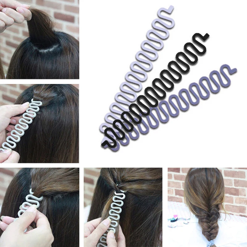 Заколки для волос PF девочек модные аксессуары инструмент закручивания набор