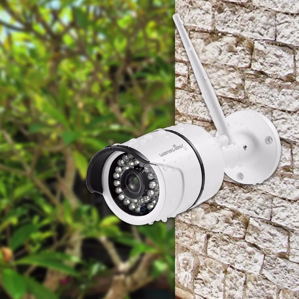 Наружная камера видеонаблюдения Wansview W3 беспроводная водонепроницаемая IP с Wi Fi и