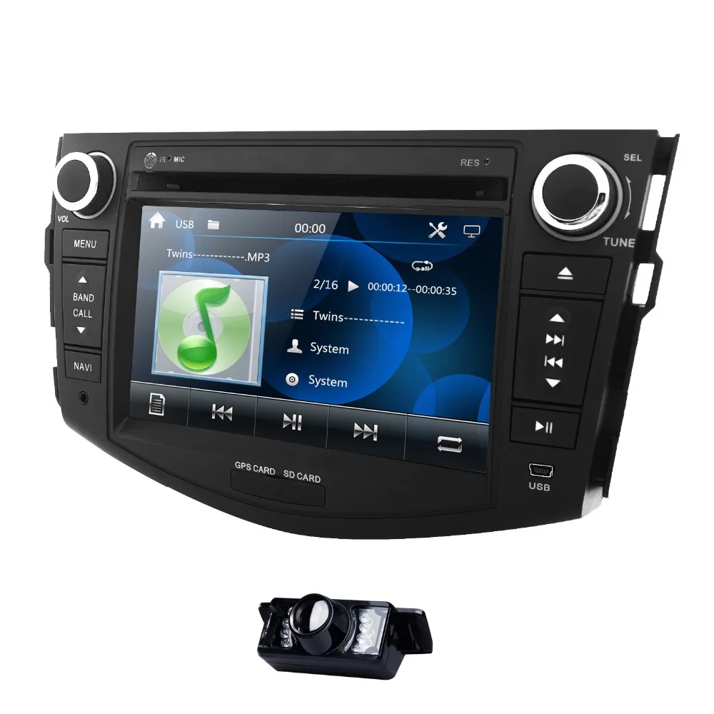 7 &quot2 Din Автомобильный мультимедийный DVD для Toyota Previa RAV 4 RAV4 2006 2007 2008 2009 2010 2011 2012