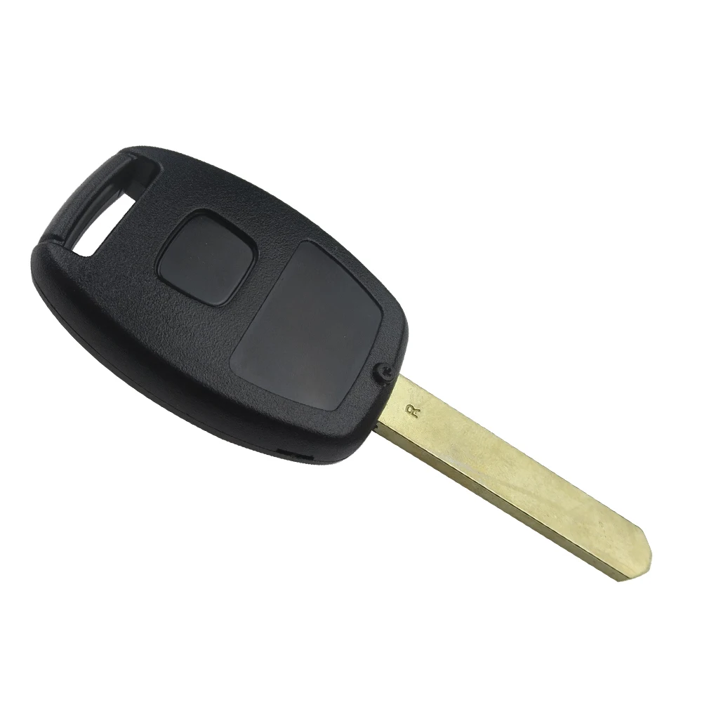 OkeyTech Новинка 2 кнопки ФОБ оболочки сменный безключевой автомобильный Стайлинг