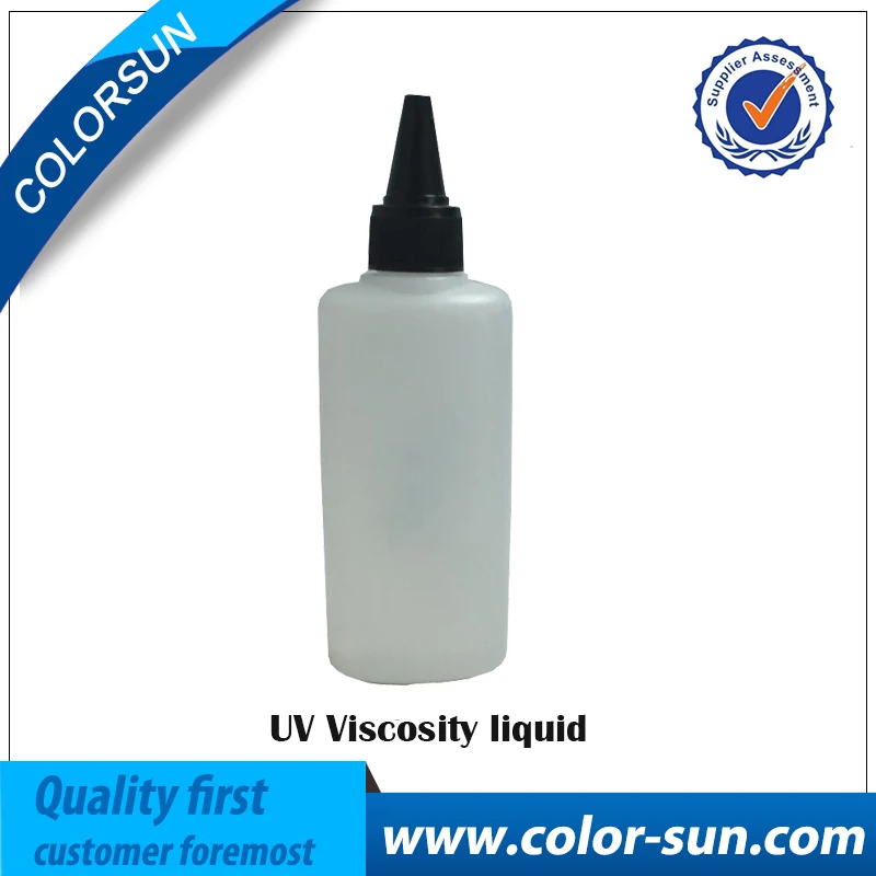 Горячая продажа 100 мл УФ вязкость жидкость для планшетный принтер | Компьютеры и