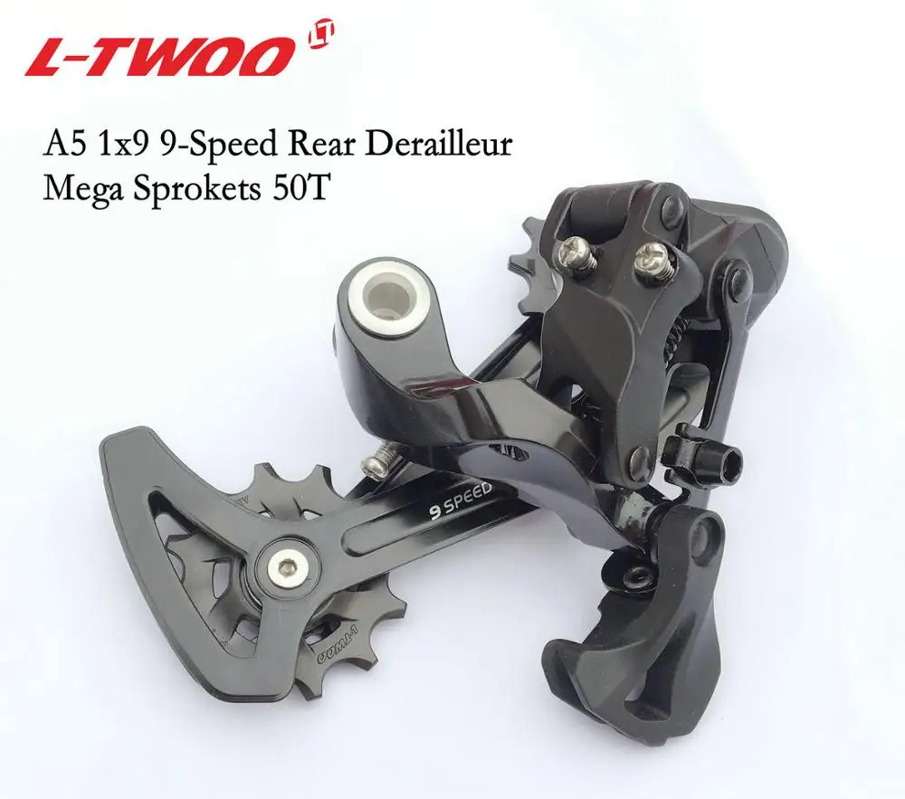 Rear Derailleur LTWOO велосипед A5 1x9 9-скоростной набор инструментов триггерный переключатель передач рычаг+ задний переключатель переключения передач для MTB велосипеда кассетные звездочки 32T 36T 40T 42T 46T - Цвет: Rear Derailleur