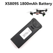 Аккумуляторная батарея XS809S LiPo 3 7 в 1800 мАч для игрушек