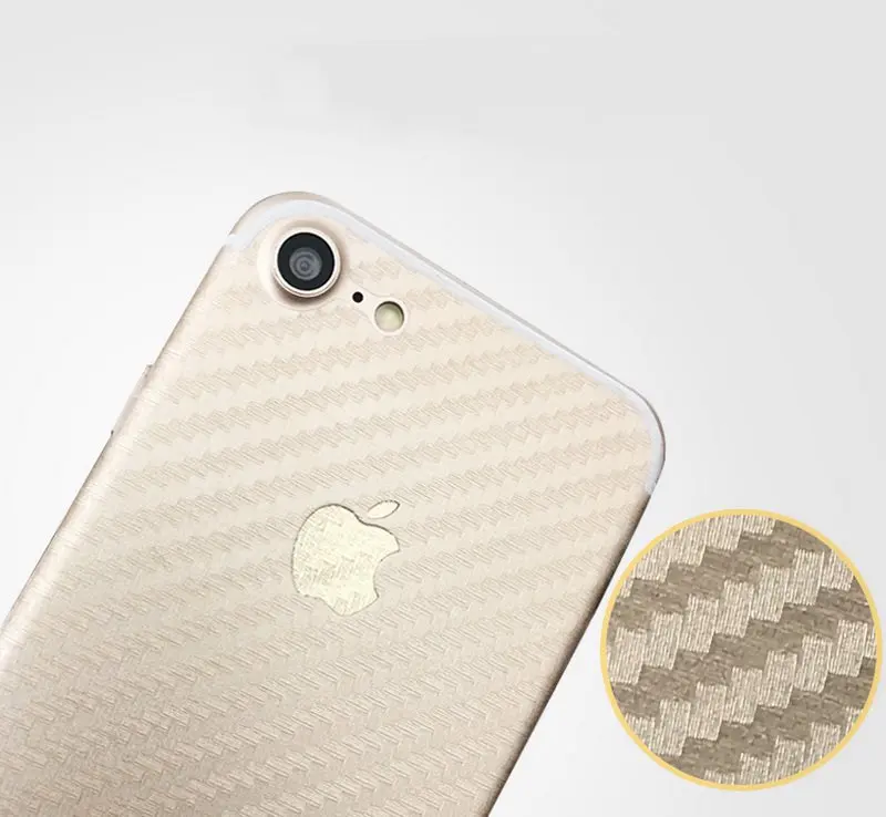 5 шт./лот для iphone 8 plus XS MAX полная 3D Защитная пленка задней панели из углеродного