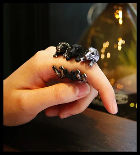 Оптовая продажа 10 шт./лот кольцо такса свободный размер регулируемое в стиле