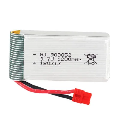X5HW X5UW 3,7 V 1200 мА/ч, 30C Lipo Батарея для Syma X5SW X5SC X5S X5SC-1 X5HW X5UW M18 H5P Квадрокоптер с дистанционным управлением 3,7 V 1200 мА/ч, 903052 Батарея - Цвет: X5HW X5UW