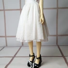 Шарнирная кукла, бежевое платье, юбка, наряды, одежда для 14, 17 дюймов, 13, 24 дюйма, высотой, женская кукла MSD SD13 DK, DZ AOD, DD, кукла