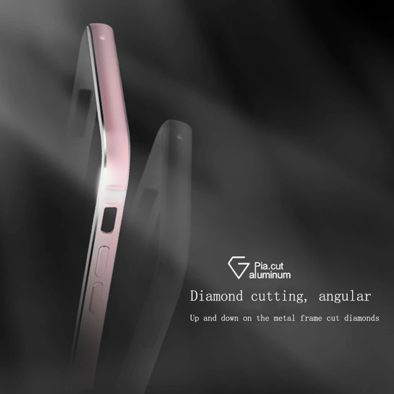 LuckGuard бампер чехол для телефона iphone 6 6S plus s плюс Luxuy алюминий металла рамки Мягкие