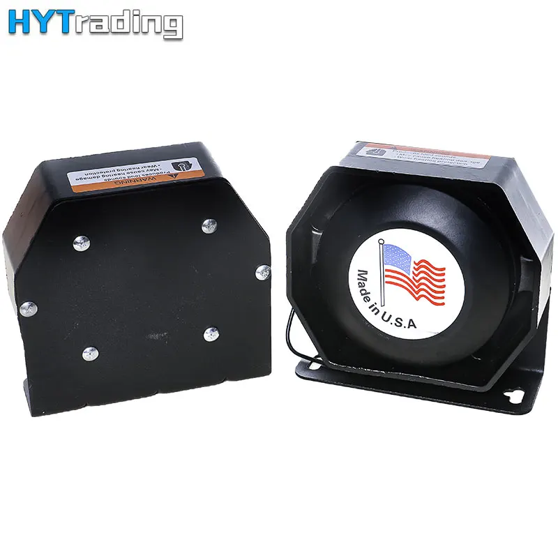 12V 200W фары для автомобилей полицейская сирена черный металлический корпус