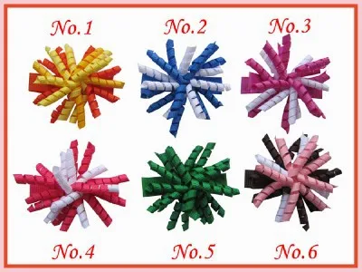 

60pcs Girl Boutique Hair Clips 1.75" Inch Hair Bows For Hair Accessories Hairbows