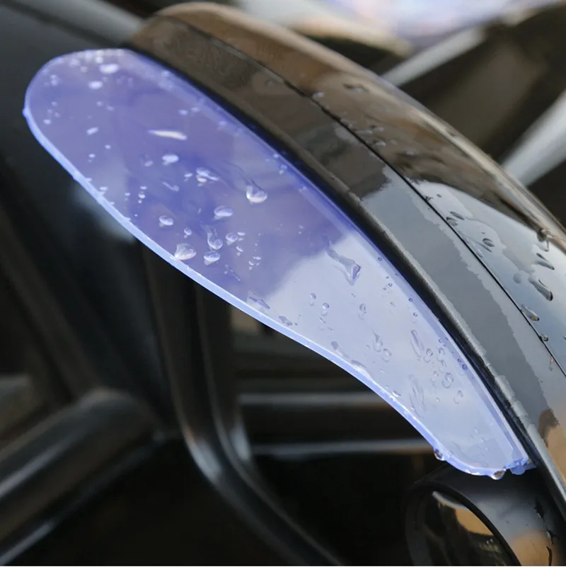 2 шт. Стайлинг автомобиля Наклейка на зеркало заднего вида Дождь бровей для Porsche