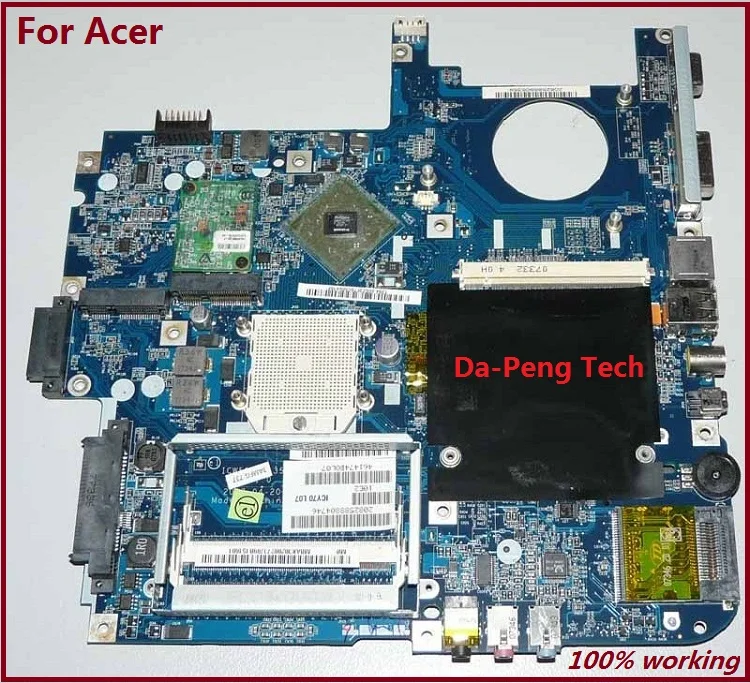 Материнская плата ICW50 для ноутбуков и материнская 7520G acer aspire 7520 MB.AK302.002 (MBAK302002) 100%