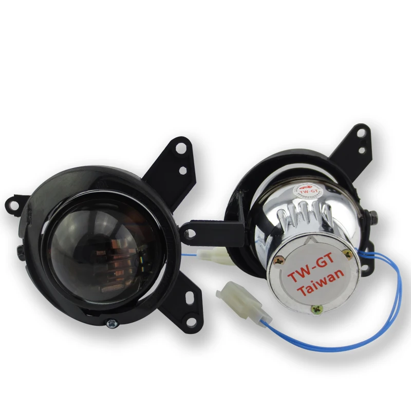 1 пара 2.0 дюймовый hid bi xenon противотуманный свет проектор объектив прожектор H11 для