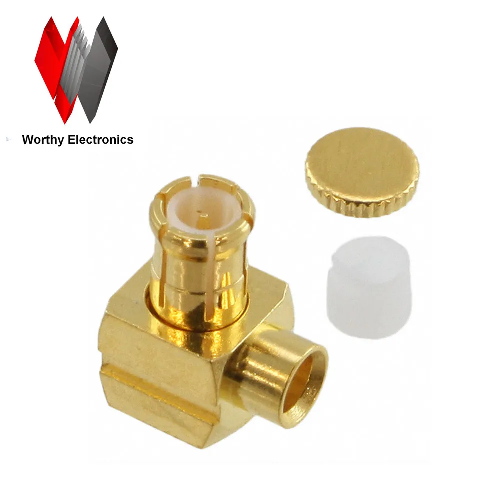 

Free shipping Interconnects Coaxial Connectors (RF) CONN MCX PLUG R/A 50 OHM SOLDER ARF1996-ND 919102P51AX 919-102P-51A