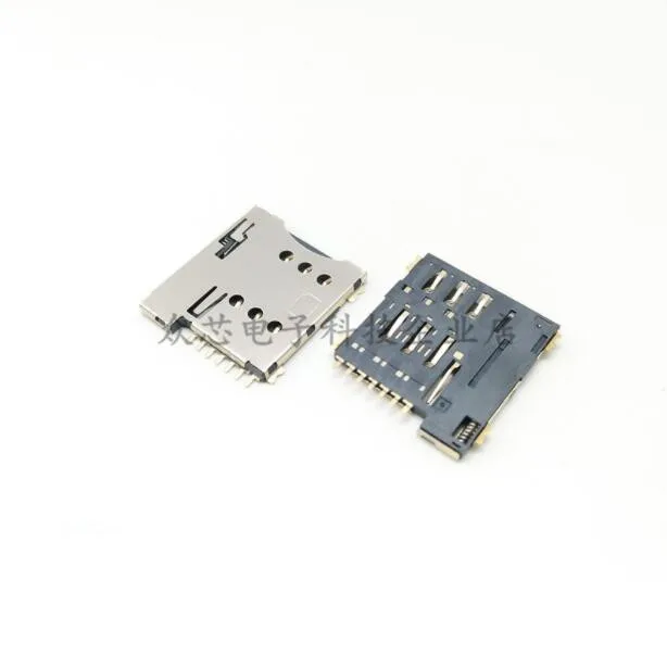 20 шт. разъемы для MICRO SIM карты 7 контактов держатель Micro sim 1 35 ч самонажимной