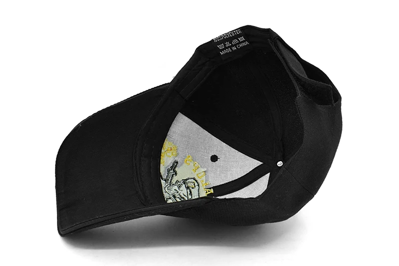 CLIMATE Bone Skull Baseball Cap Special OPS Forces Army Cap Cool Black Specialops Bone Gun Hats Baseball Caps Army Style Men