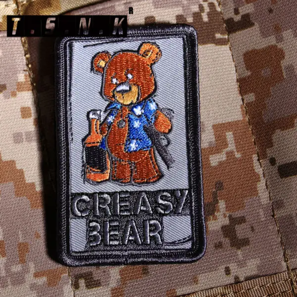 TSNK военные энтузиасты вышивка патч армейский Тактический Boost боевой знак &quotCRAZY
