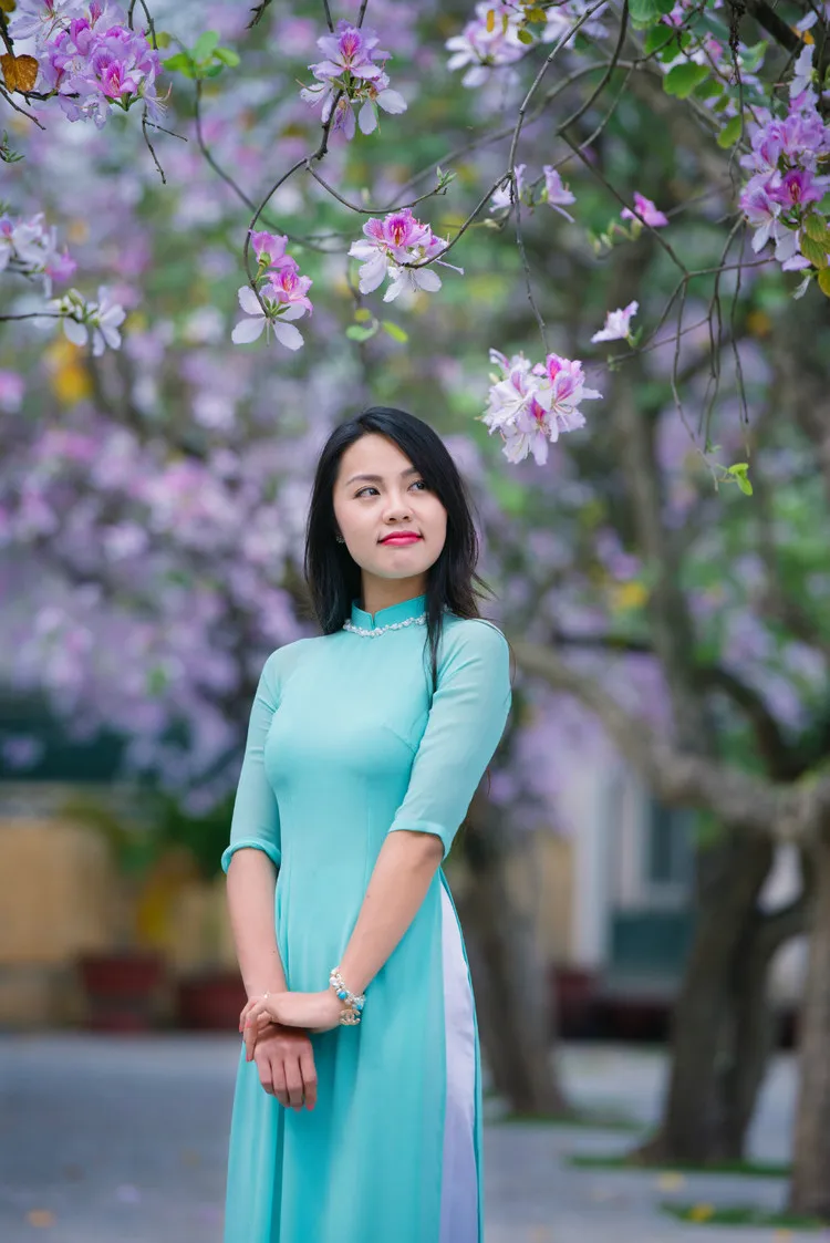 Женская однотонная традиционная одежда aodai из Вьетнама, вьетнамское платье ao dai, вьетнамские костюмы, вьетнамская одежда, восточное платье