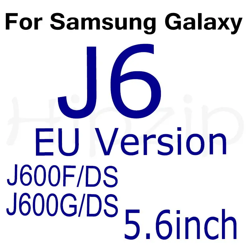 Мягкий пластиковый корпус из термопластичного полиуретана для Samsung Galaxy S8 S9 плюс J3 J5 J7 A3 A5 A7 A6 A8 J4 J6 EU версия силиконовый чехол Capa - Цвет: J6 2018 EU
