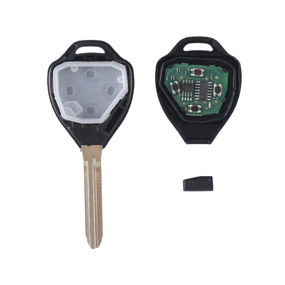 KEYYOU 3 кнопочный смарт телефон 314 4 МГц HYQ12BBY ID67 чип для Toyota RAV4/Hilux/Camry автомобильный