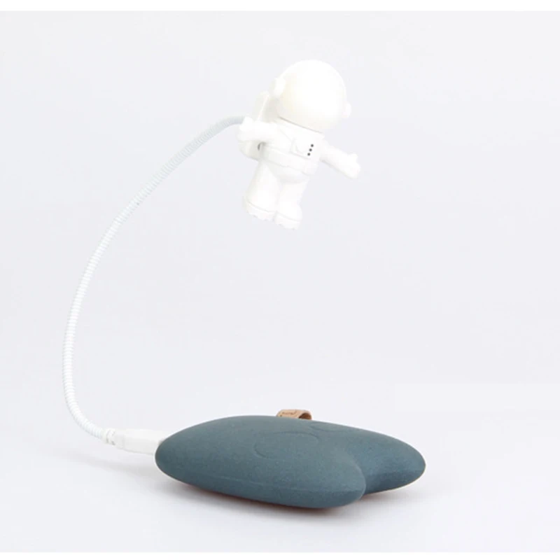 USB регулируемый книжный светильник s крутой астронавт космонавт светодиодный компьютерный ПК лампа настольная детская забавная Спящая белая лампа Ночной светильник