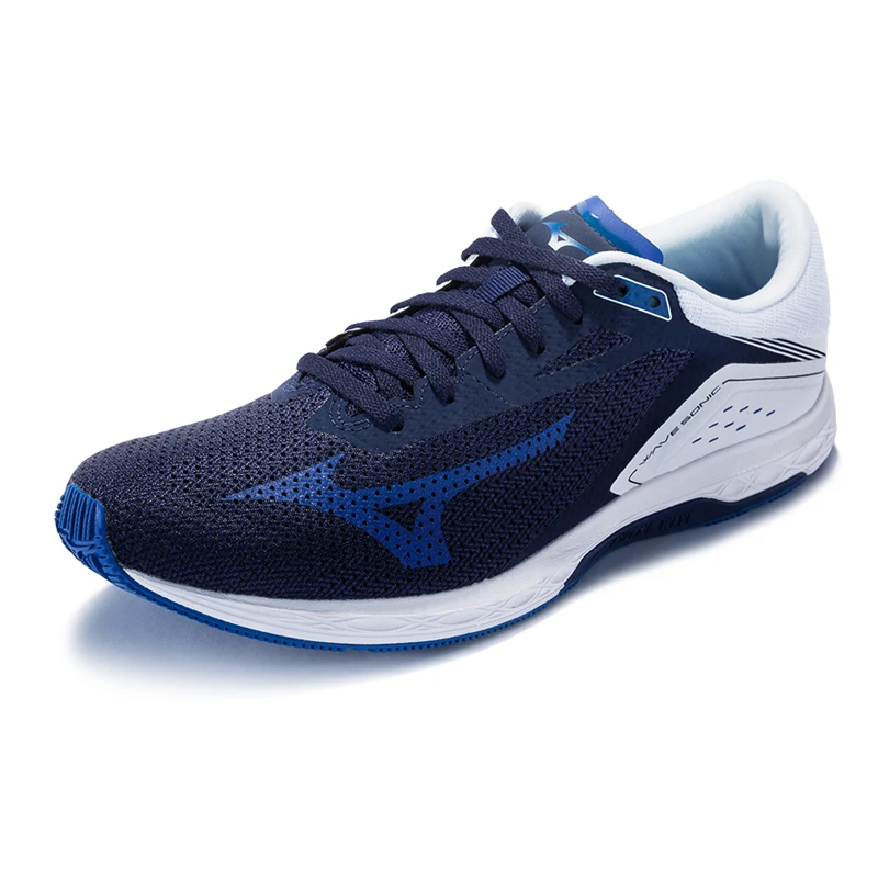 Mizuno Men's WAVE SONIC Running Shoes Wave Cushion Stability Sneakers Contrast Color Breathable Sports J1GC173425 XYP644 | Спорт и