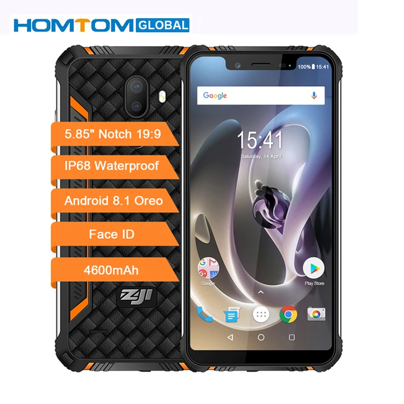 Оригинальный HOMTOM зоджи Z33 Android 8 1 MT6739 5 ГГц quard Core 85 &quotLTE 4600 мА/ч 8MP &amp 13MP Камера