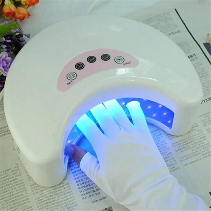 Горячая новинка анти УФ перчатки для света/лампа радиационной защиты маникюрный