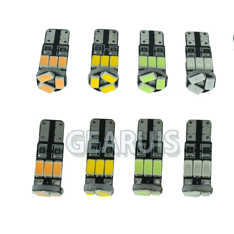 10 шт. автомобильный T10 W5W 1 Вт Светодиодный 9 SMD 5630 5730 90MA PCB 501 боковая Автомобильная