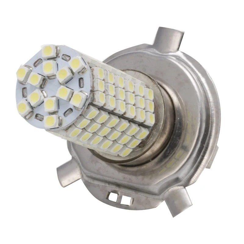 1 шт 12V H4 3528 120 SMD светодиодный Туман головной светильник s лампочка высокий низкий