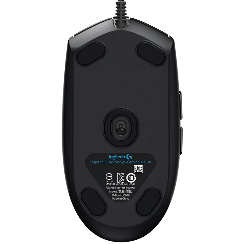 Игровая проводная мышь Logitehc G102 Prodigy оптическая RGB 8000DPI с подсветкой для