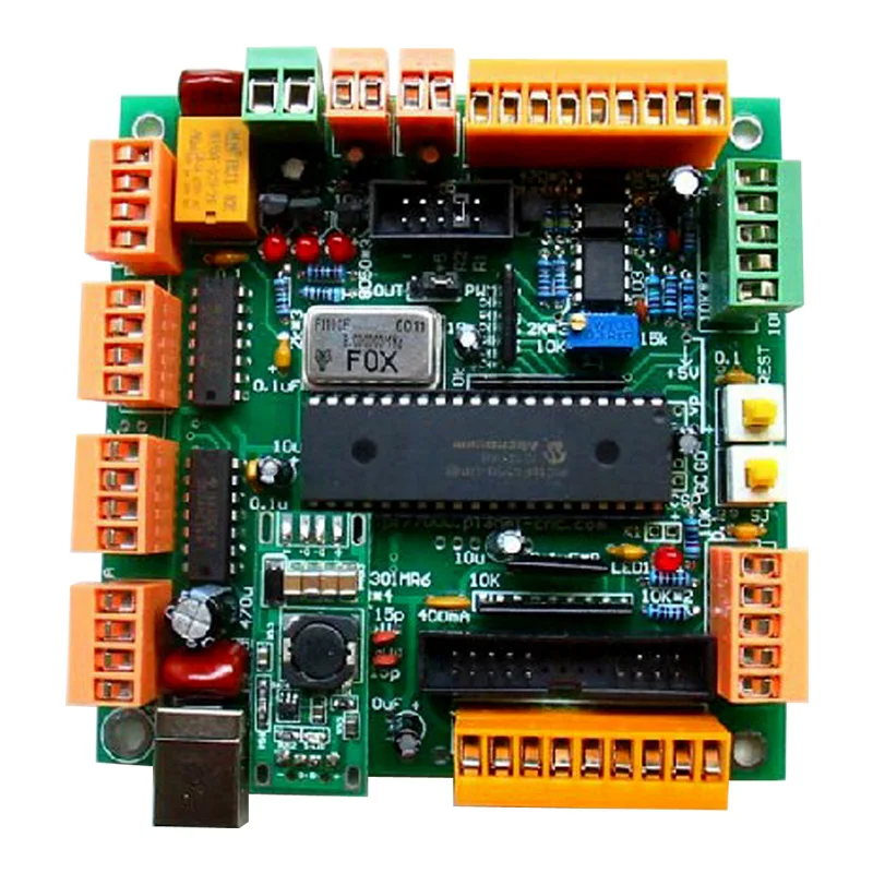 3 осевая 4 Mk1 USB CNC плата ручного управления для USBCNC Нефритовая