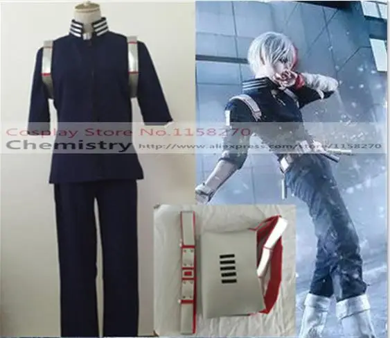 Бесплатная доставка костюм для косплея My Hero Academia шото Тодороки|cosplay costume|hero