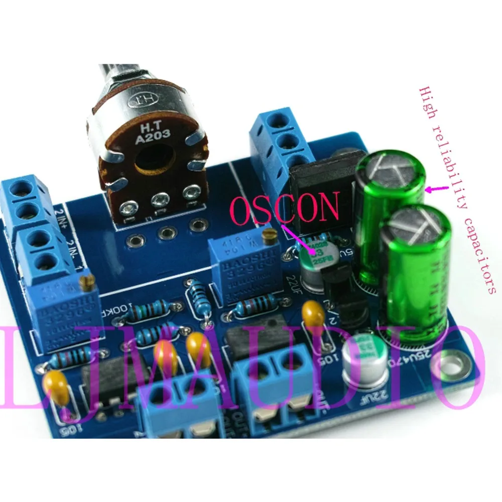 1 шт. новая мини-Плата усилителя P8 PREAMP 8 собранная LJM Audio | Электроника