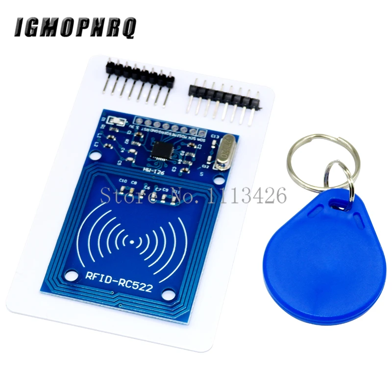 Rfid модуль RC522 наборы S50 13 56 МГц 6 см с тегами SPI запись и чтение для uno
