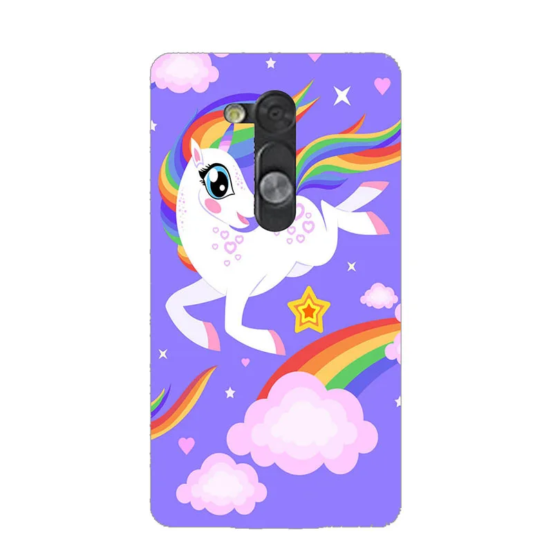 Чехол на заднюю панель телефона милый чехол с рисунком льва и кота для LG L Fino D295 Dual