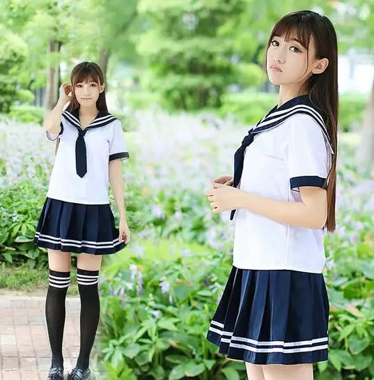 2020 высокое качество красивая японская школьная форма для девушек костюм
