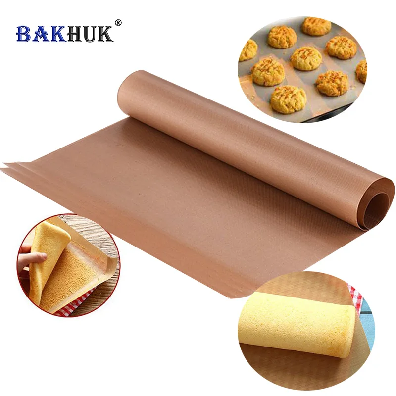 BAKHUK 3 шт. 40*60 см многоразовые антипригарным коврик для выпечки термостойкие