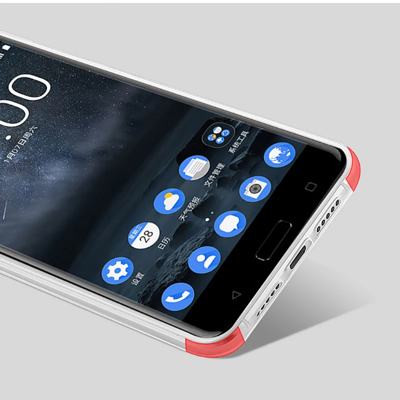 Для Nokia 6 2017 чехол мягкий для Nokia6 2018 Силиконовый ТПУ прозрачный Ультратонкий