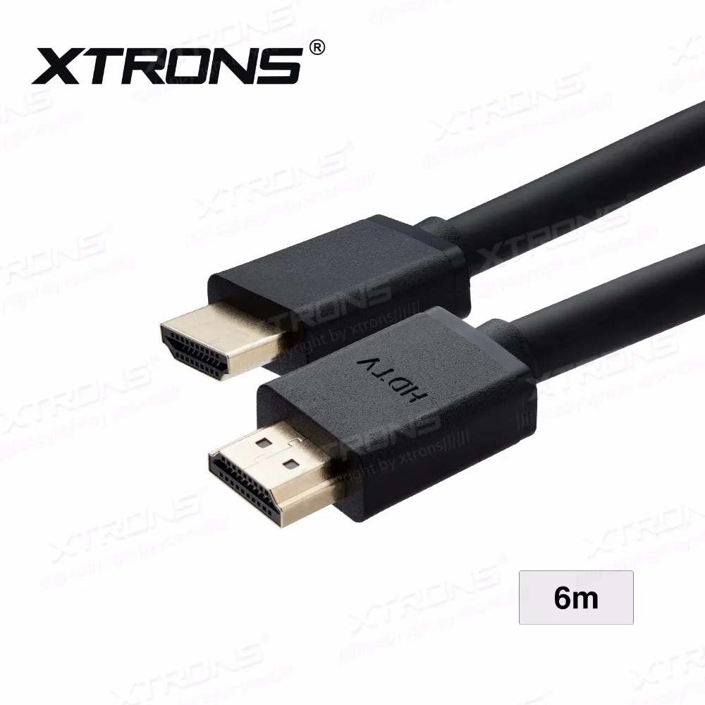 XTRONS HDMI01 & HDMI02 HDMI03 3 м/6 м/10 м HDMI кабель v2.0 высокоскоростной 4K UltraHD 2160p 3D Кабель|cable