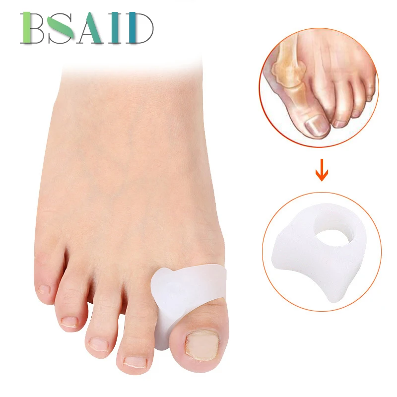 

BSAID Thumb Orthopedic Braces Silicone Insoles For Toe Deformities Correction Thumb Brace Silicone Ring Toe Big Bone Corrector