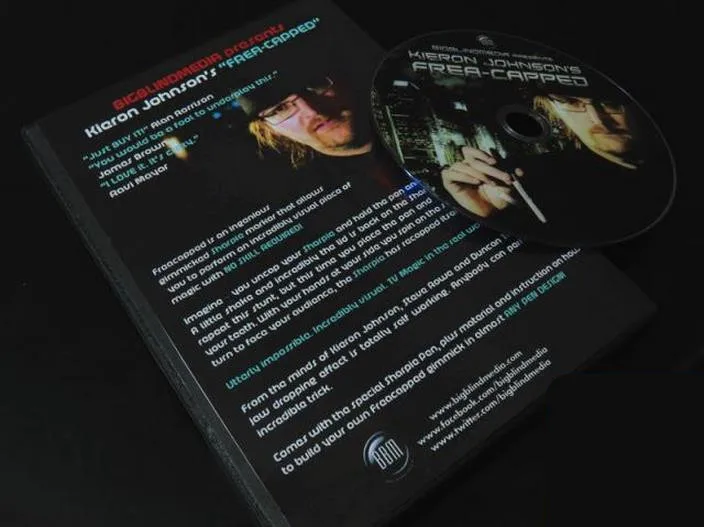 Frea закрытый (DVD и Gimmicks) от Kieron Johnson волшебный трюк реквизит для сцены Magic аксессуары