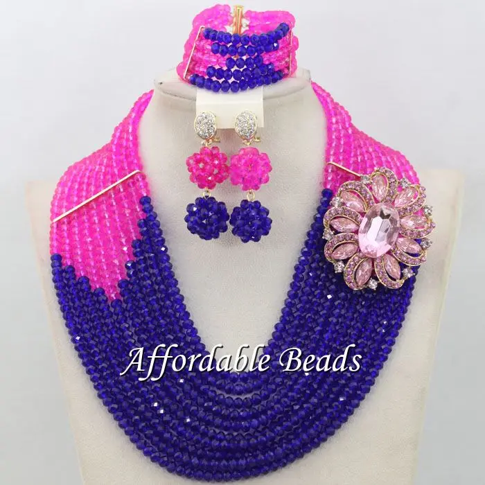 Свадебный набор бижутерии серые королевские синие лучшая модель ручная работа