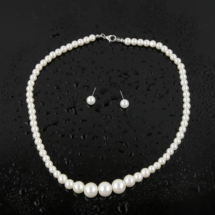 Женский комплект украшений в африканском стиле вечерние серьги с белыми