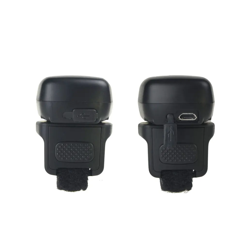 Пригодный для носки сканер штрих кода FS03 1D 2D Bluetooth литий ионная батарея 32 бит USB IOS