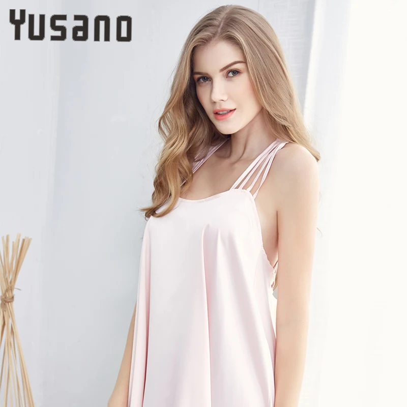 Ночная рубашка одежда для сна платье на бретельках сексуальное нижнее белье