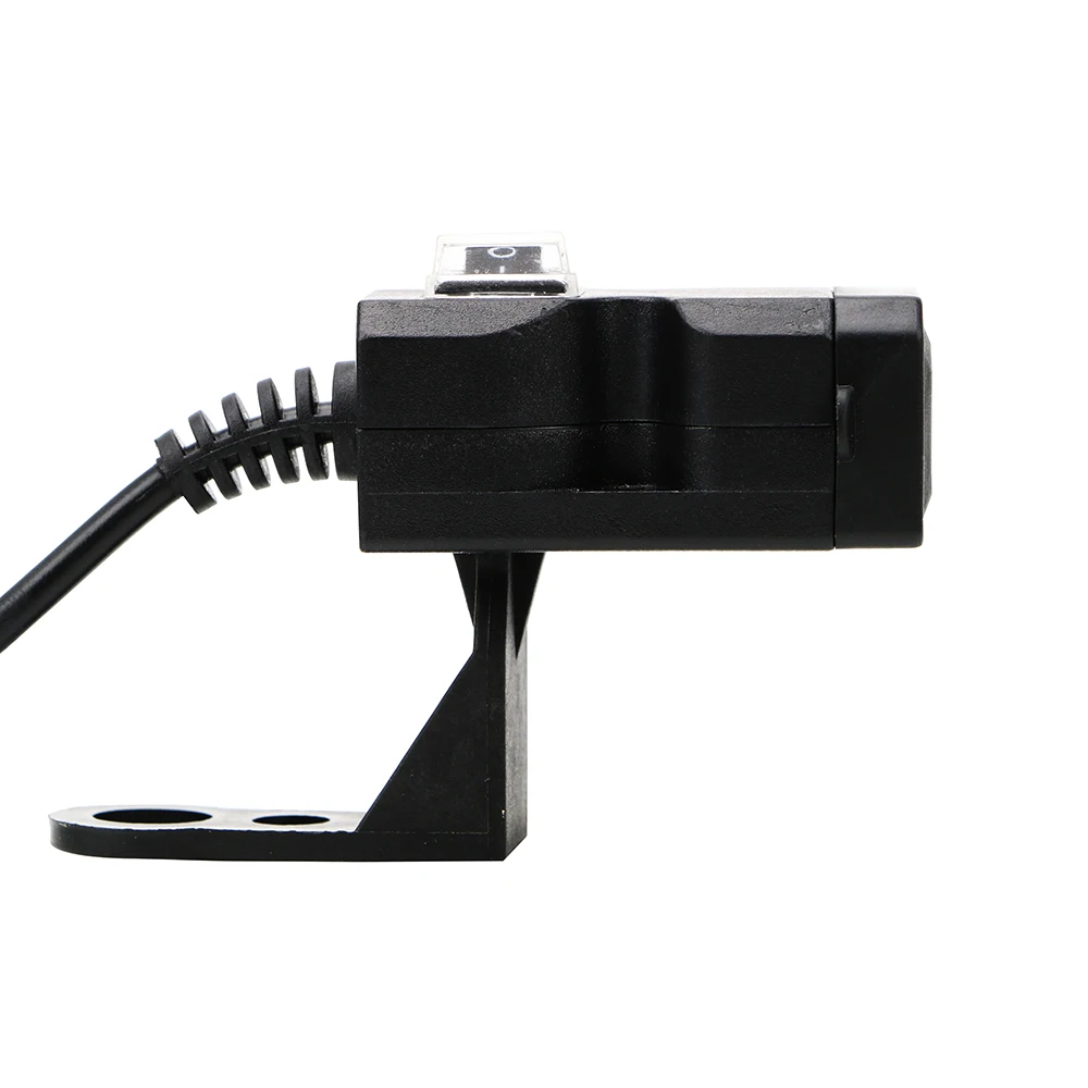 LEEPEE разъем питания для телефона gps двойной USB порт 5 в 1A/2.1A адаптер мотоцикл USB розетка мотоцикл зарядное устройство на руль